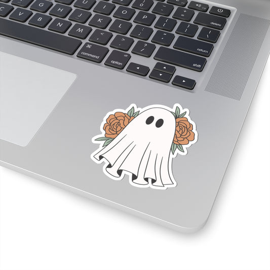Floral Ghost Sticker