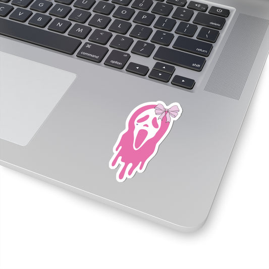 Ghouly Ghost Face Sticker