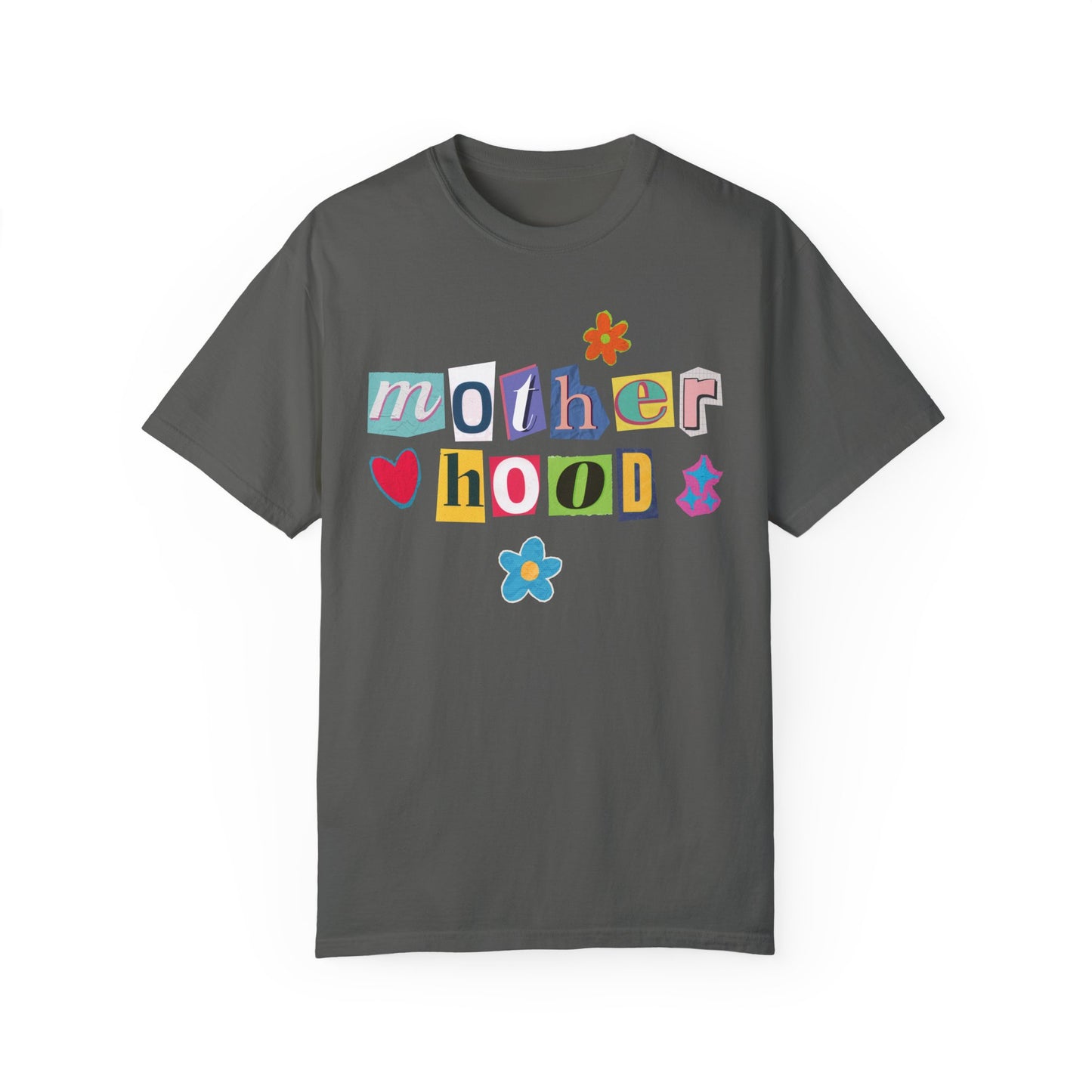 Motherhood Ransom Letters T-Shirt