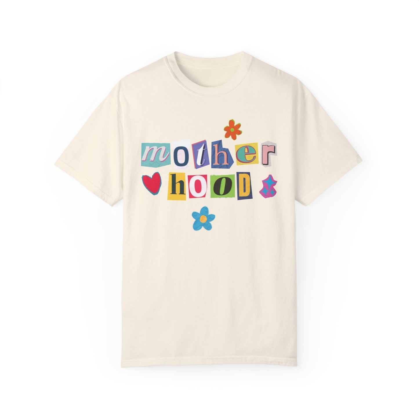 Motherhood Ransom Letters T-Shirt