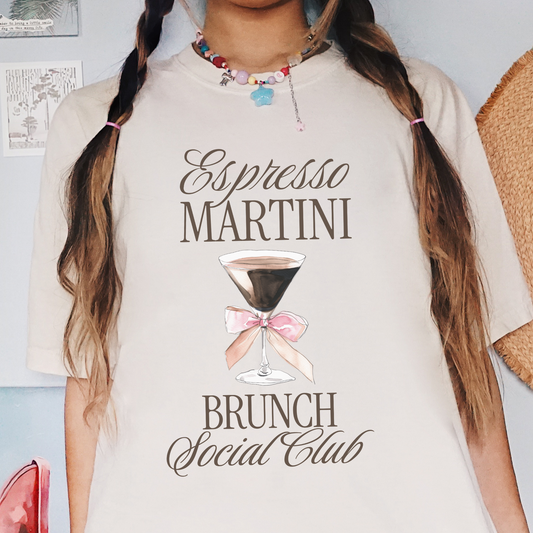 Espresso Martini Brunch Social Club T-Shirt