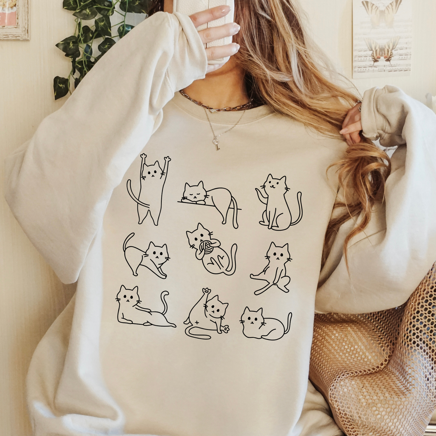 Silly Cat Sweater
