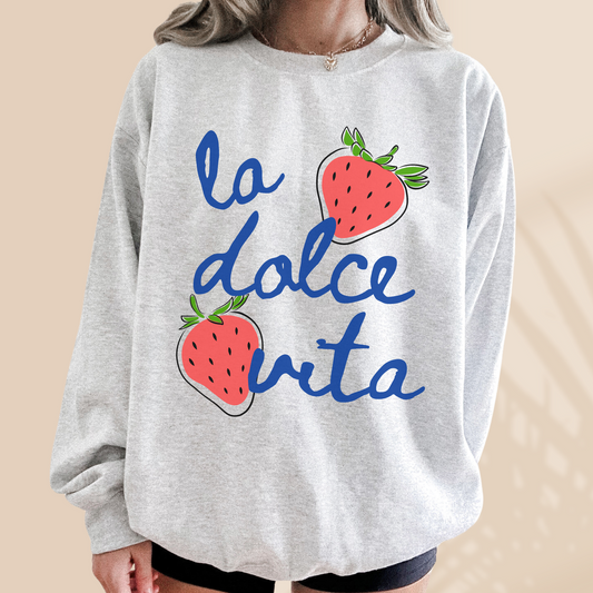 La Dolce Vita Strawberry Sweater
