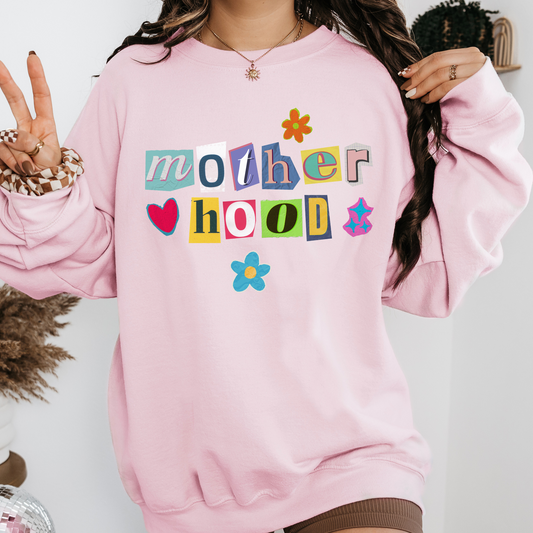 Motherhood Ransom Letters Sweater