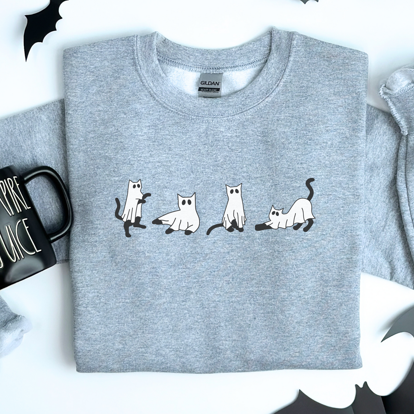 Ghost Cats Sweater