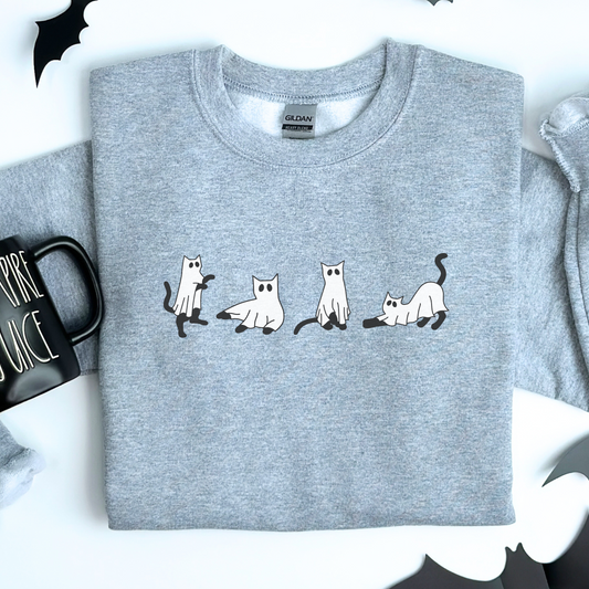 Ghost Cats Sweater