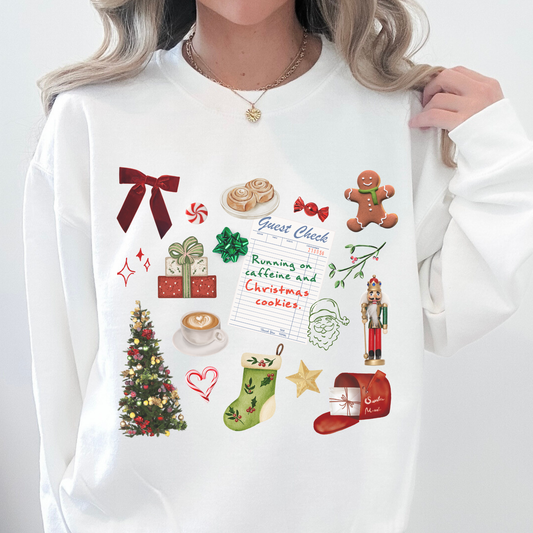 Christmas Collage Sweater