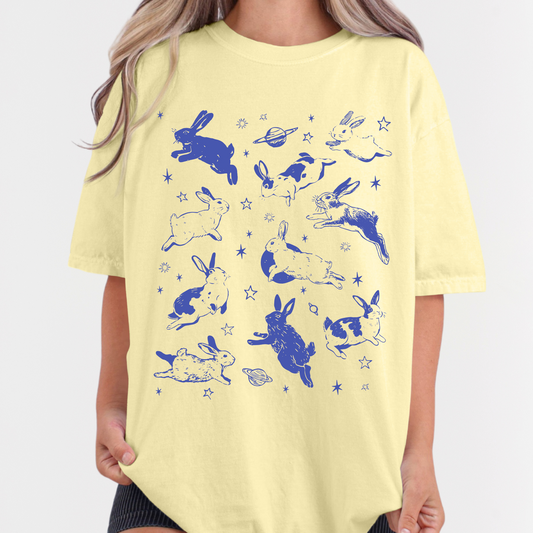 Rabbits In Space T-Shirt