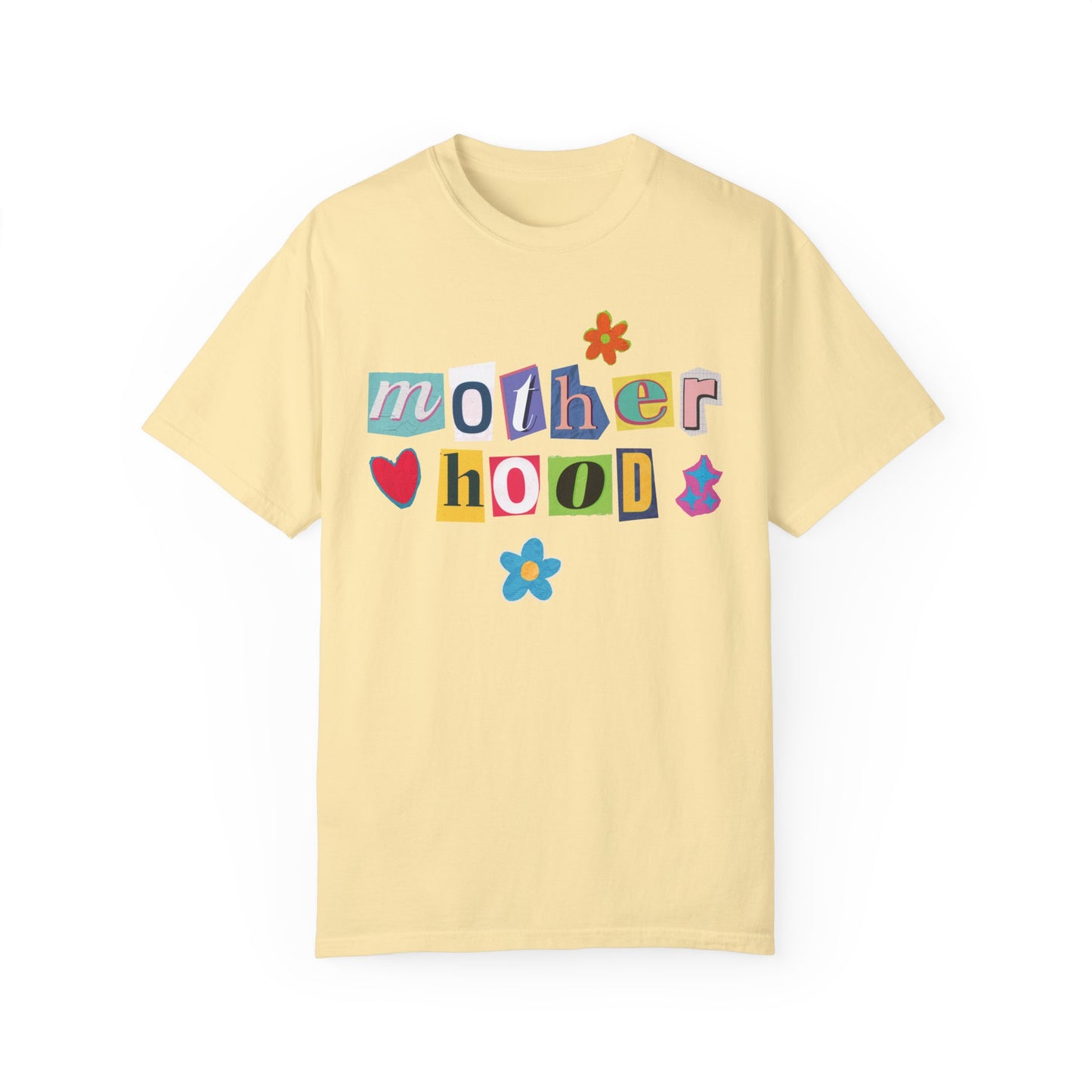 Motherhood Ransom Letters T-Shirt