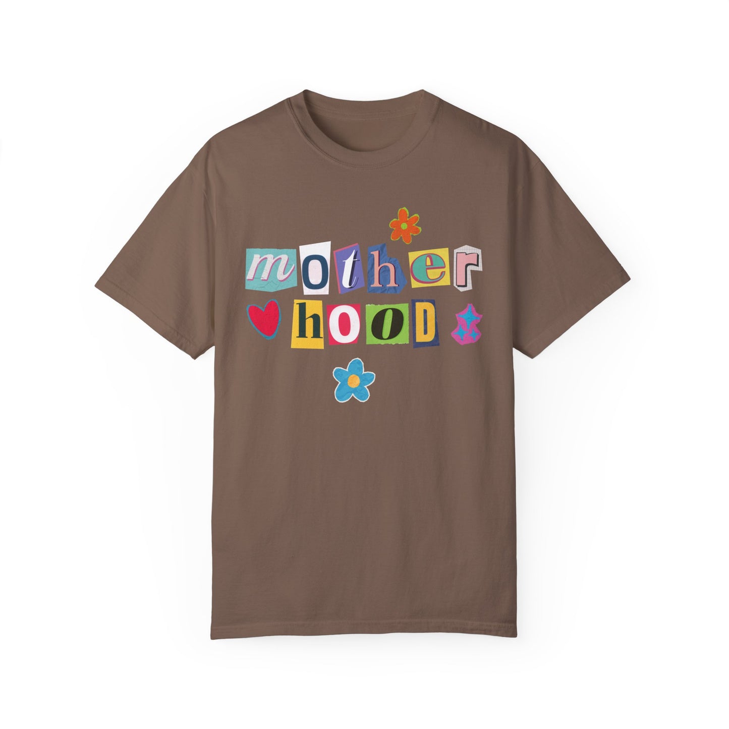 Motherhood Ransom Letters T-Shirt