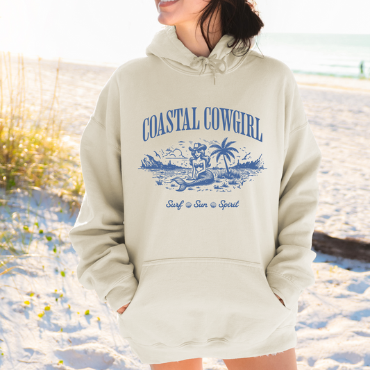 Coastal Cowgirl Beach Hoodie