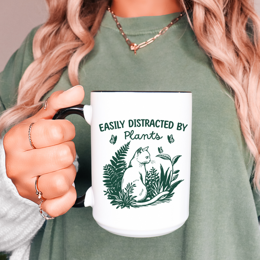 Easily Distracted by Plants Coffee Mug