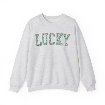 Lucky Varsity Lace Sweater