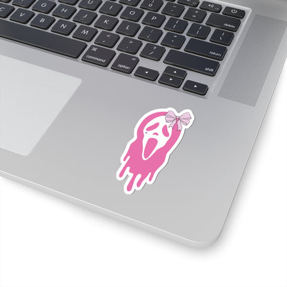 Ghouly Ghost Face Sticker