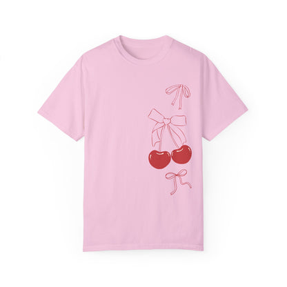 Coquette Cherry Bow T-Shirt