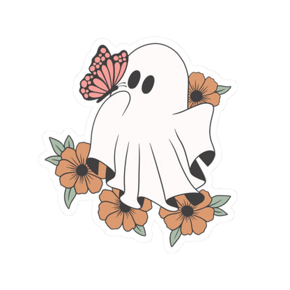 Floral Ghost Sticker