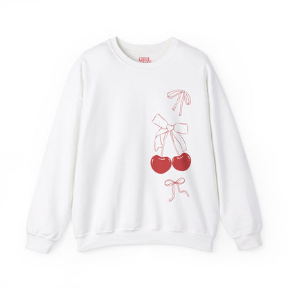 Coquette Cherry and Bows Sweater