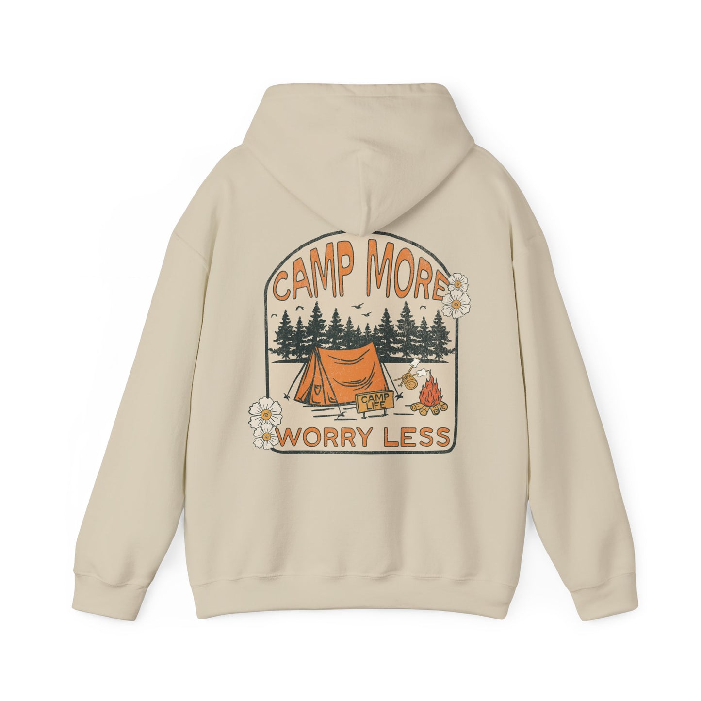 Camp More Worry Less Hoodie