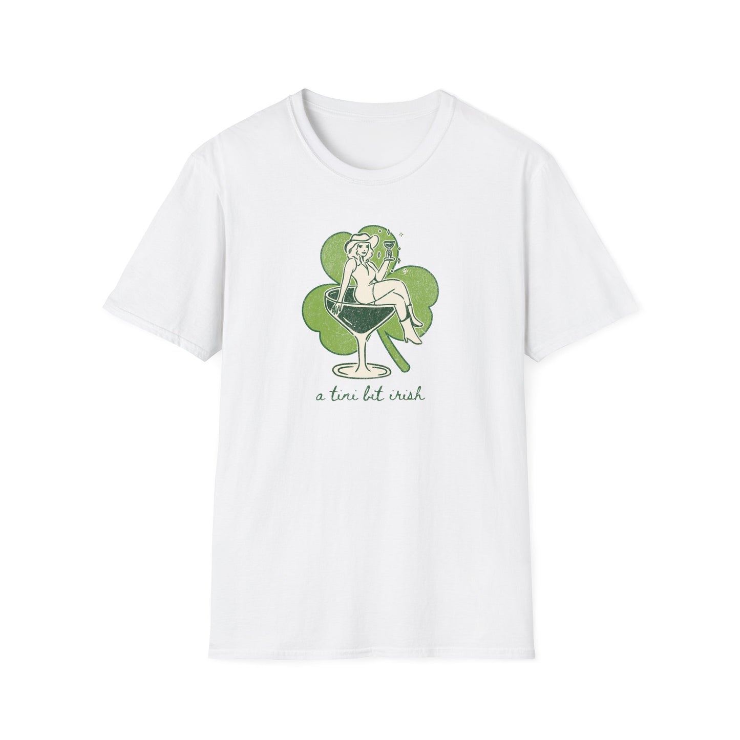 A Tini Bit Irish Gildan Softstyle T-Shirt