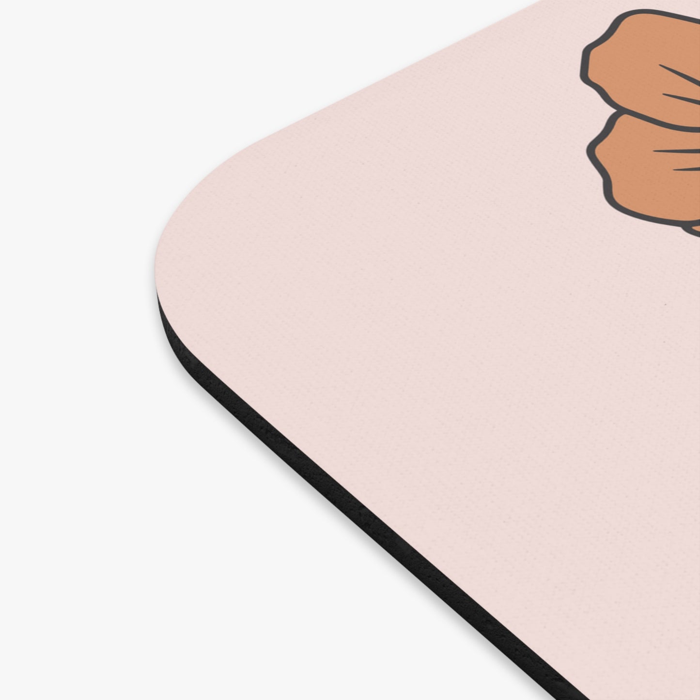 Personalized Ghost Floral Mousepad