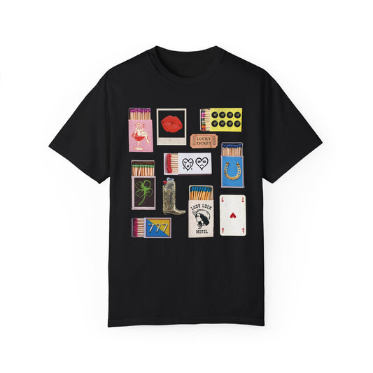 Lucky Matchbook Graphic T-Shirt