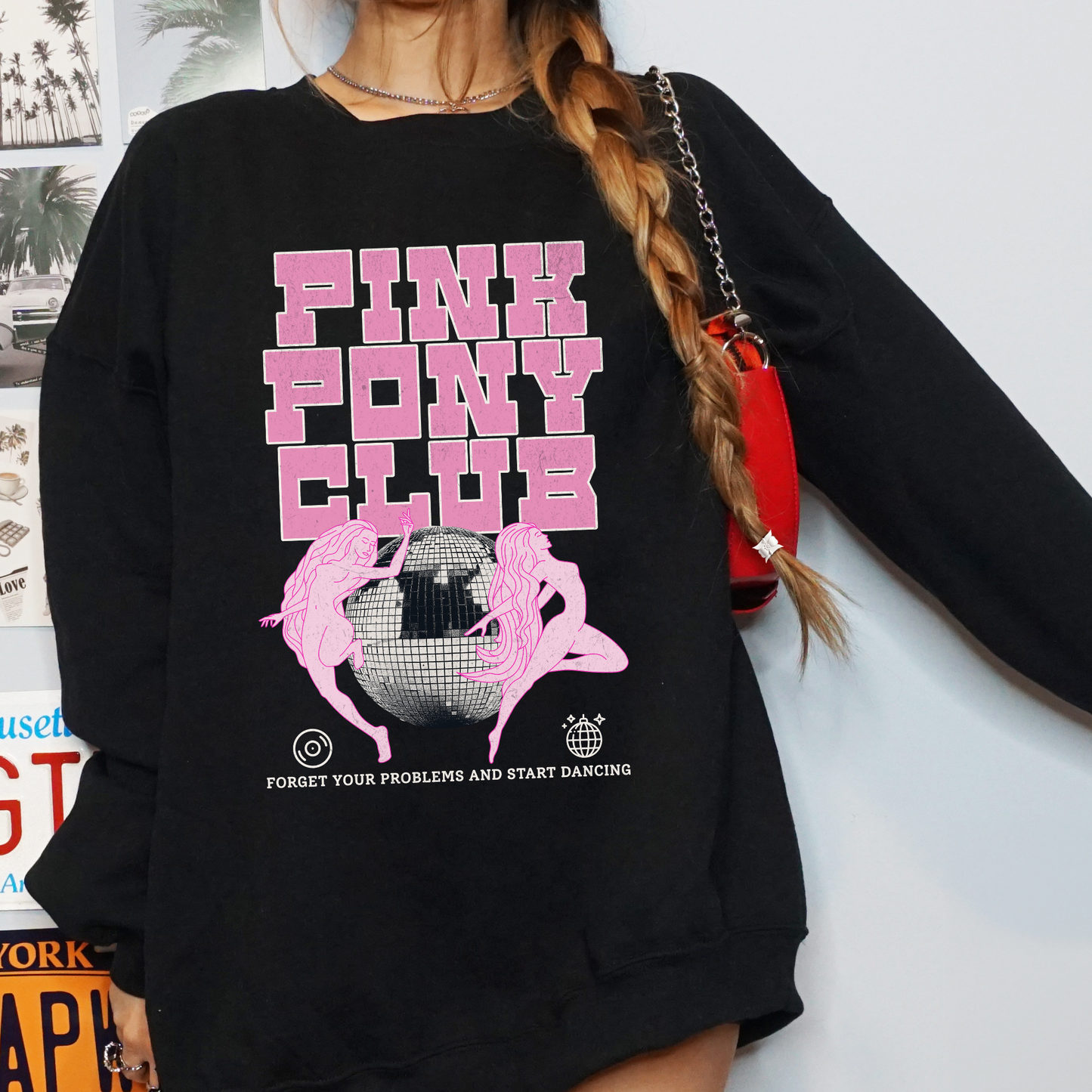 Pink Pony Club Sweater