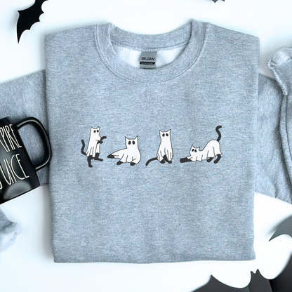 Ghost Cats Sweater