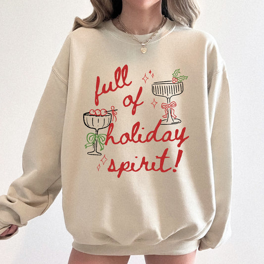 Full of Holiday Spirit Sweater
