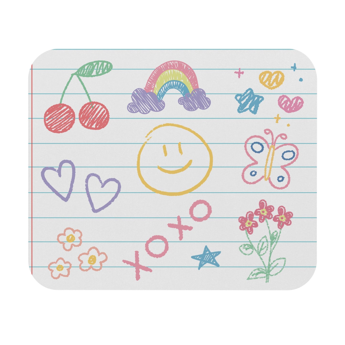Colorful Doodle Mousepad