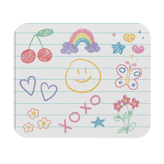 Colorful Doodle Mousepad