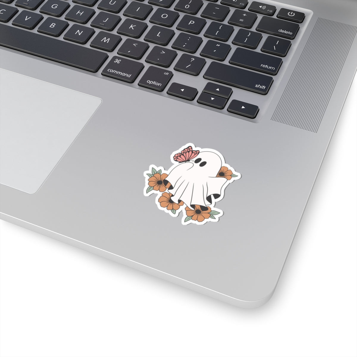 Floral Ghost Sticker