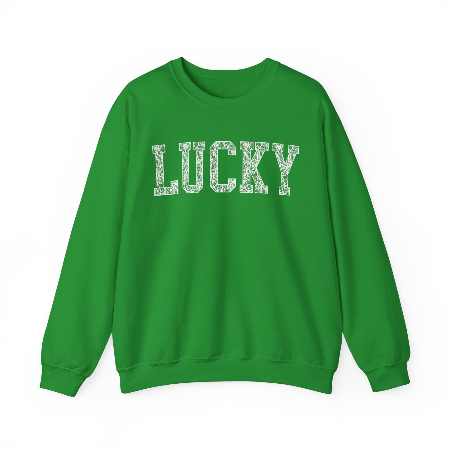 Lucky Varsity Lace Sweater