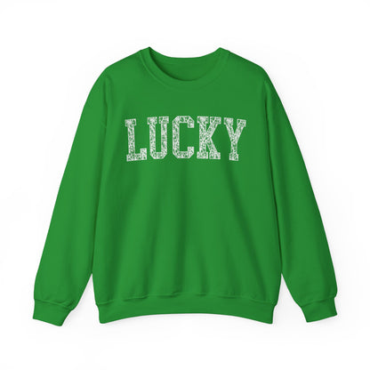 Lucky Varsity Lace Sweater