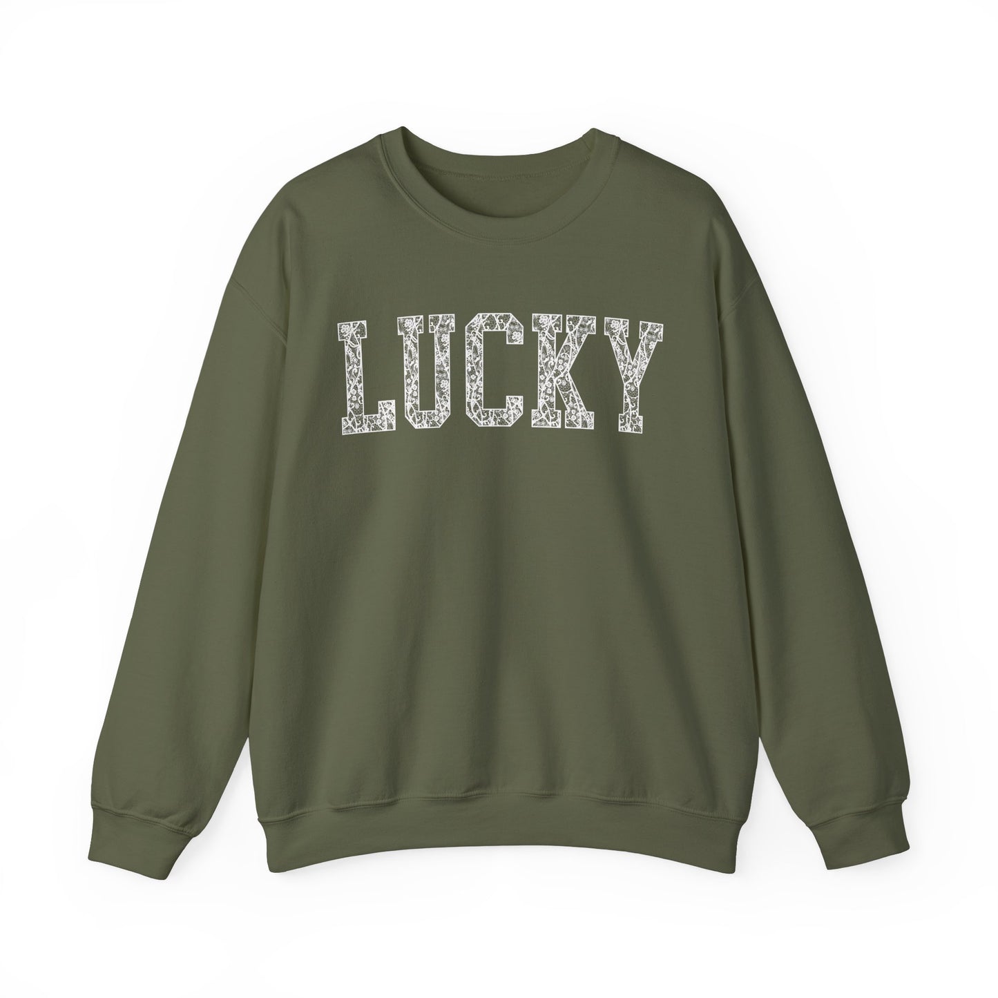 Lucky Varsity Lace Sweater