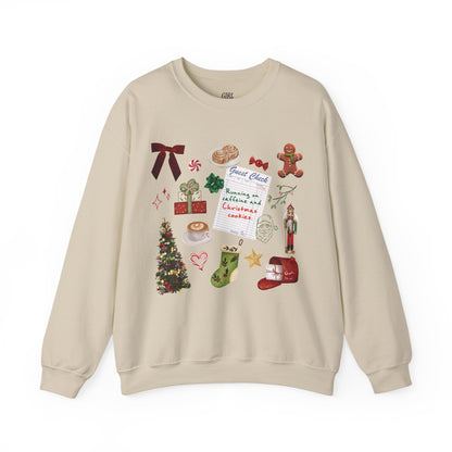 Christmas Collage Sweater
