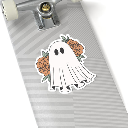 Floral Ghost Sticker