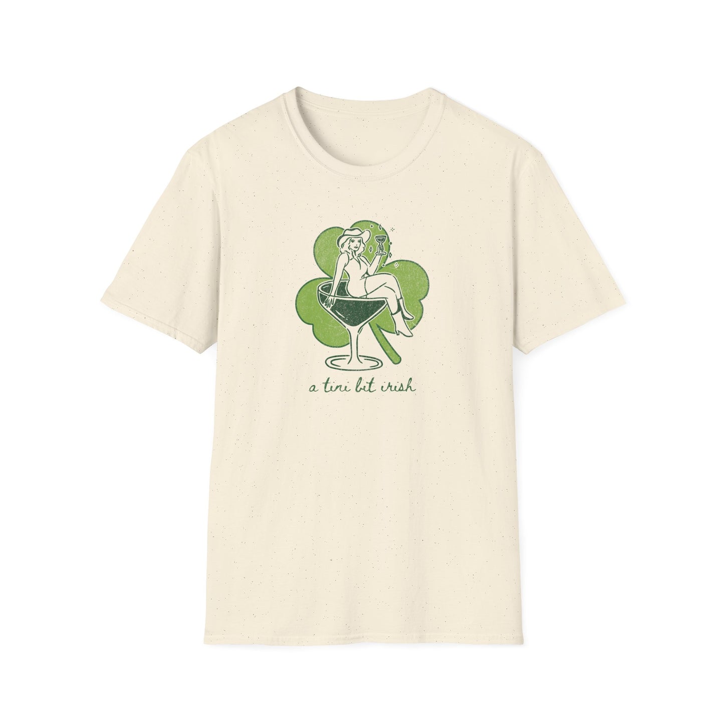 A Tini Bit Irish Gildan Softstyle T-Shirt