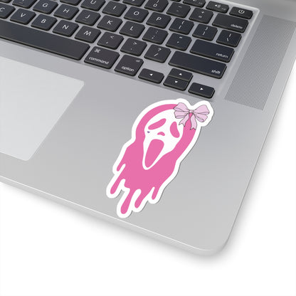 Ghouly Ghost Face Sticker