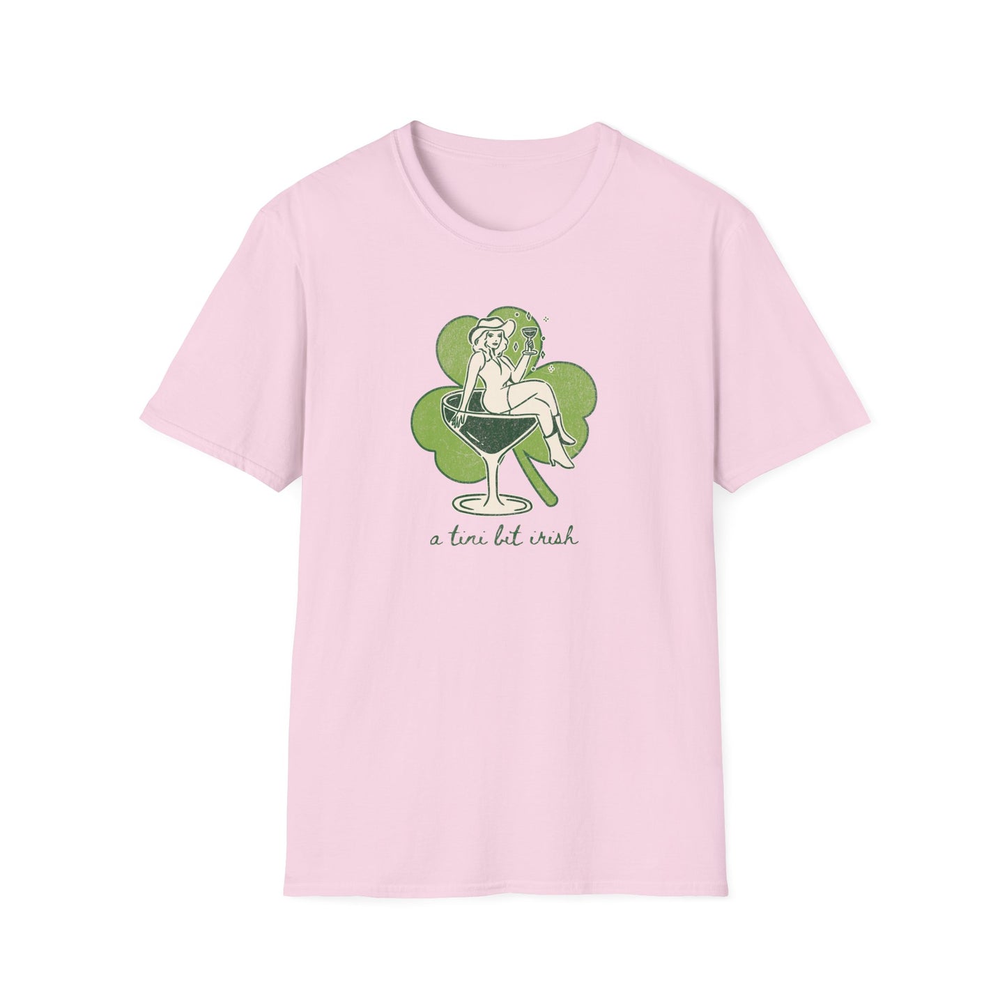 A Tini Bit Irish Gildan Softstyle T-Shirt