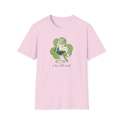 A Tini Bit Irish Gildan Softstyle T-Shirt